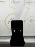 Round Solitaire Stud Earrings