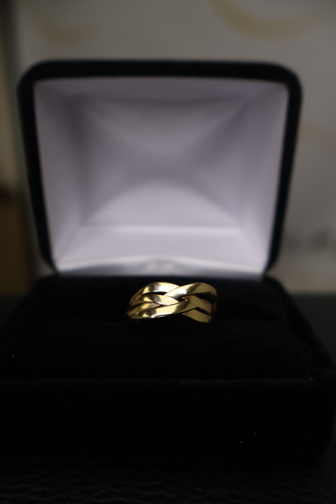 Gold Love Knot Ring