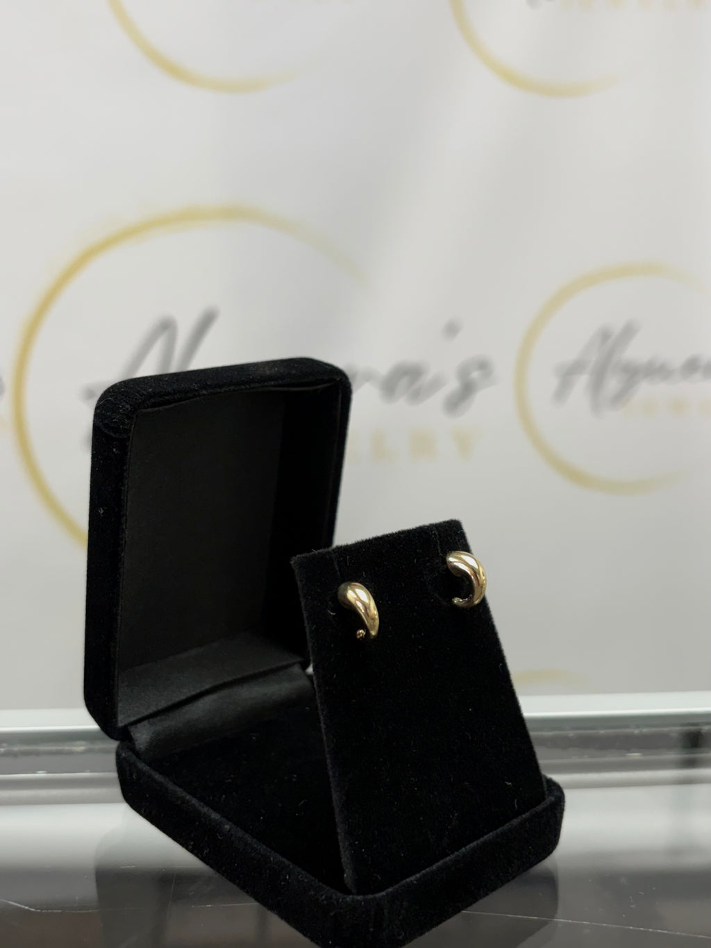 Twisted Huggie Hoop Earrings