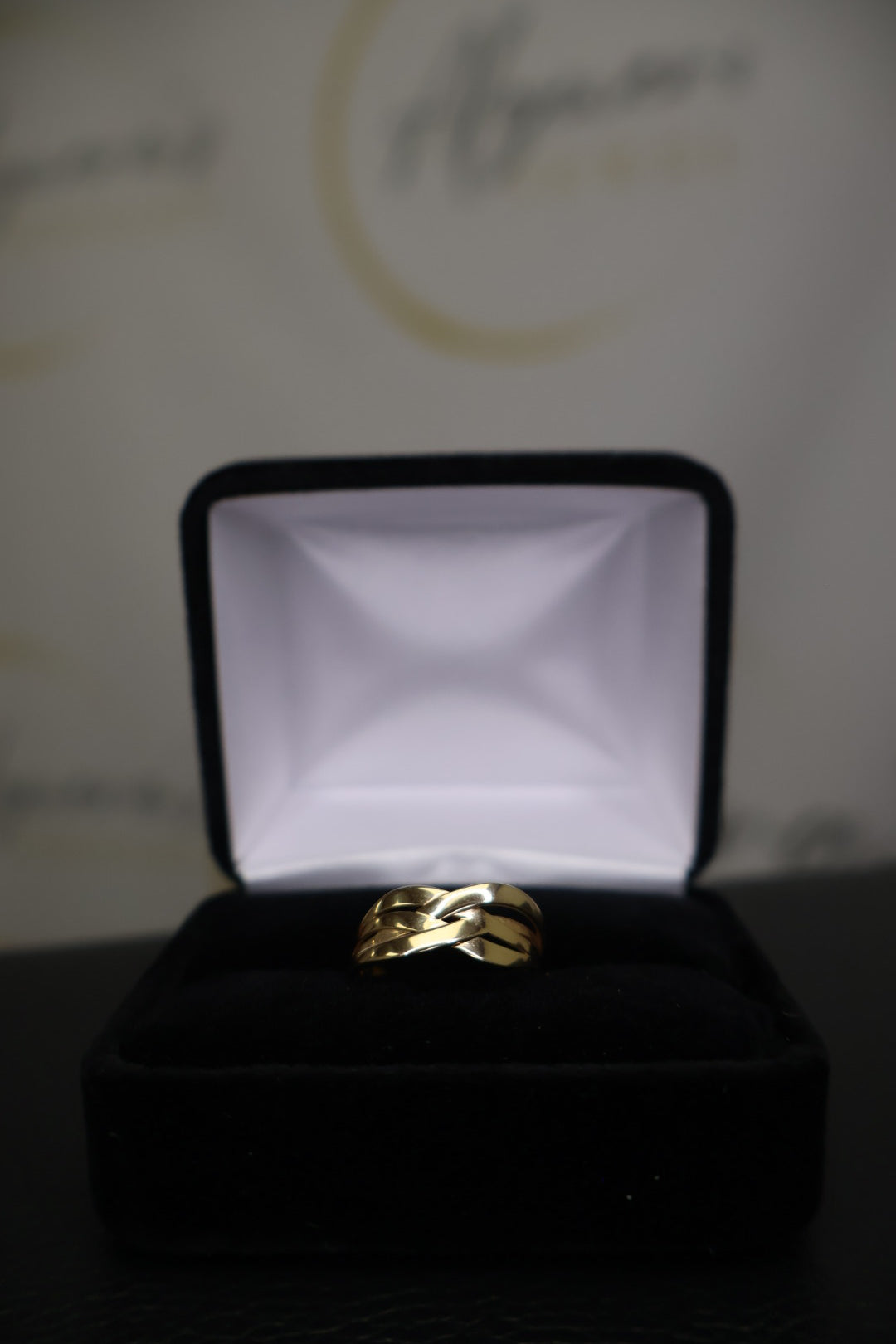 Gold Love Knot Ring