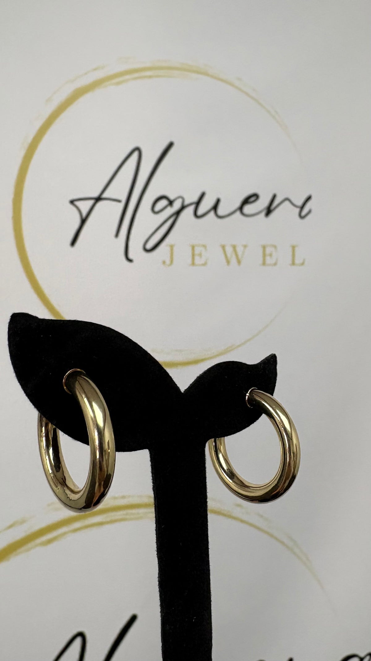 Classic Oval Hoop Earrings