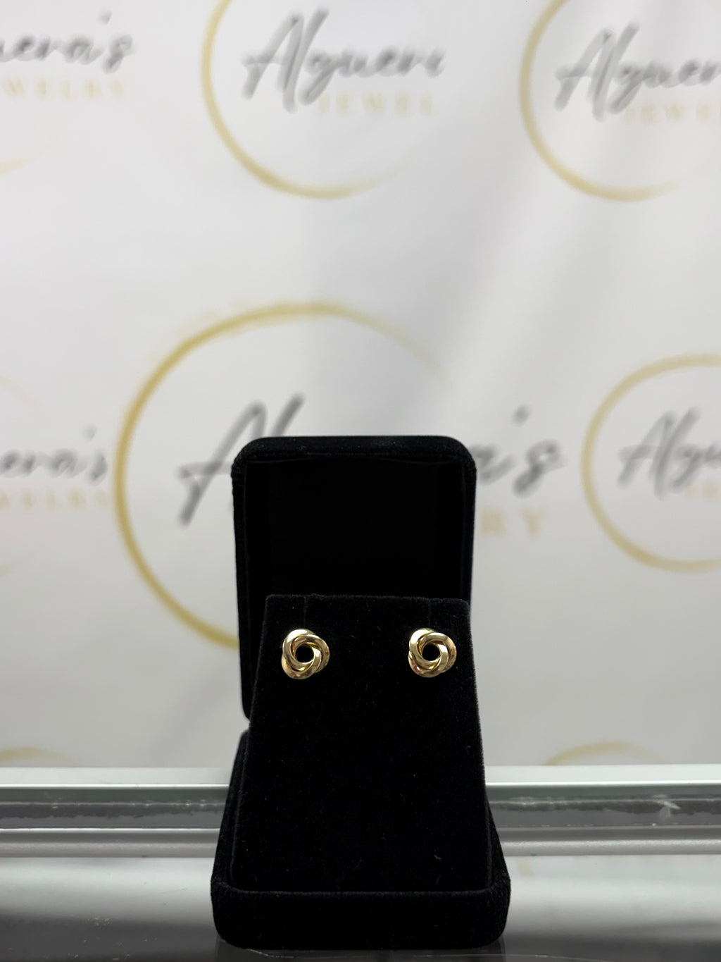 Twisted Knot Stud Earrings