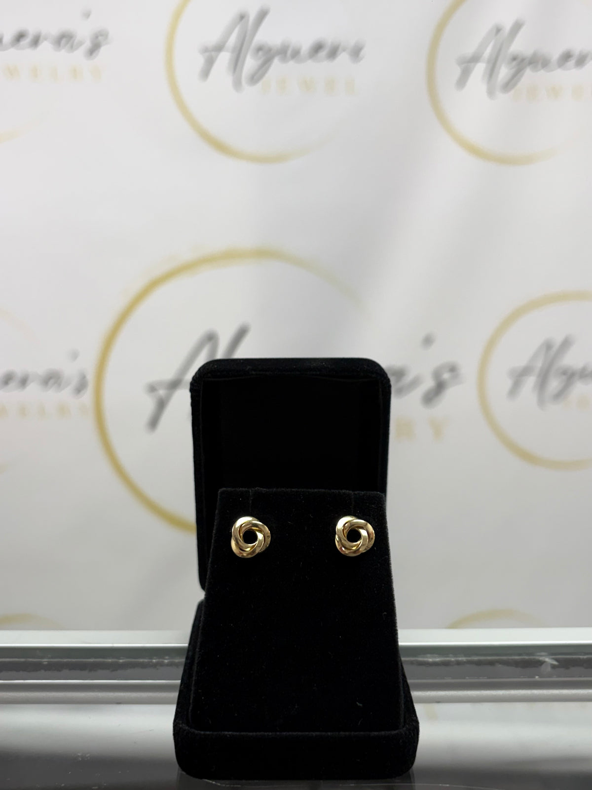 Twisted Knot Stud Earrings