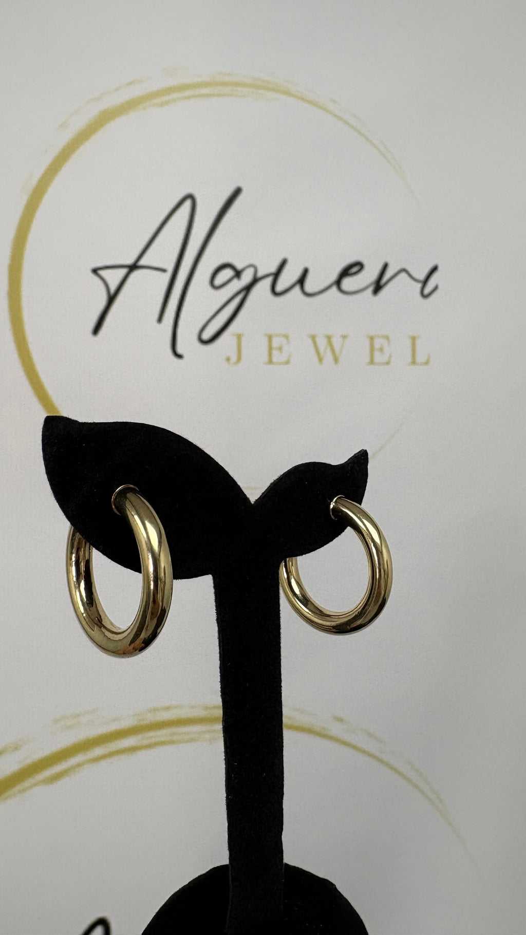 Classic Oval Hoop Earrings