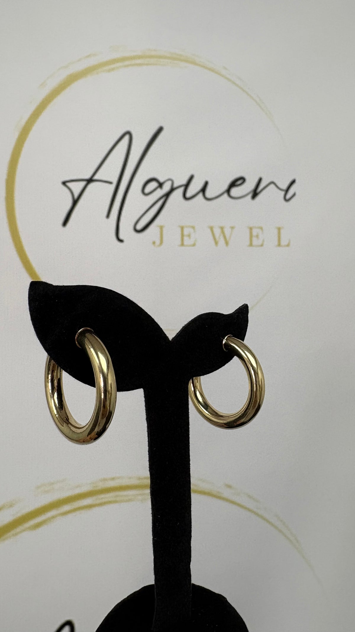 Classic Oval Hoop Earrings